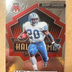 2022 Panini Mosaic Barry Sanders HoloFame Detroit Lions #HF-12